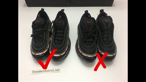 real vs fake undefeated x nike air max 97s|nike snkrs release date.